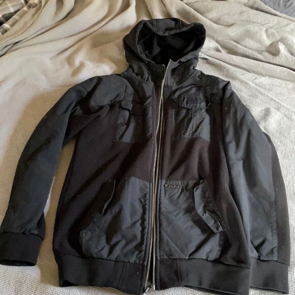 Volcom Medium Weight Jacket - Black - Picture 1 of 5